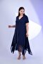 Women's Plus Size Skirt Hem Chiffon Dress
