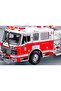 07445 American Lafrance Eagle Fire Pumper 1/25 Plastic Model Kit (370+ Pieces) Assembly Required - 4