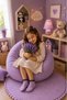 Organic Cotton Ruffle Detailed 4-Piece Boxed Premium Children's Socks / Washable / Seamless Toe - 2
