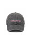 "Turkish Doll" Embroidered Baseball Cap "Turkish Doll" Embroidered Washable Hat / "Washable Hat / Washable Cap"