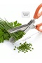 Multi-Purpose Chopping Scissors Slicer Greenery Vegetable Fruit Maydanoz Chopper Cutting Kitchen Tool - 2