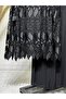 Women's Imported Guipure Chiffon Skirted Evening Dress Set - 6