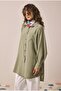 Reglan Sleeve Modal Shirt Light Khaki