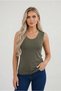 4-Piece U-Neck Women's Basic Body Colorful Combination Set - 2