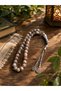 Tibetan Agate 08 mm Matte Natural Stone Prayer Beads – Handcrafted Men's Prayer Beads – for Daily Use and Collecting