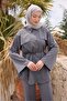 Anthracite Waist-Tie Tunic and Trousers Set - 3