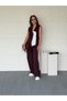 Asymmetric Vest Tensel Suit - 7