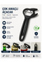 Multi-Purpose Lid Opener, Soft Drink Opener, Jar Lid Opener / Black