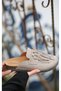 Dari̇a Genuine Leather Suede Tasseled Bead Detailed Closed Front Anatomical Sole Women's Sandals - 8