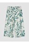 Lcw Grace Women's Capri with Elastic Waist Pattern