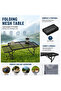 Folding Garden Table Desk Adjustable Height With Handle Lightweight and Portable Camping Outdoor Table for Picnic Table,Beach - 4