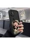 iPhone 15 Plus Compatible Art Style Rose Bouquet Case, Silicone Impact Protection Cover - 3