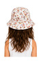 Girl's Floral Patterned Bucket / Fisherman's Bucket Hat 4-8 Years Old - 4