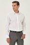 Iron-Free 100% Cotton Men's White Shirt - 2