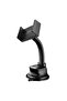 BHL-716 Car Phone Holder Mount Windshield & Dashboard | Flexible Long Arm Mobile Stand with Strong Sticky Suction Cup | 360° Rotatable Cradle - Black