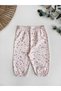 100% Cotton Baby Girl Kids 3-Piece Elastic Cuffed Bottom Pajamas Tracksuit Jogger - 5