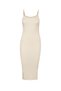 Rochie midi bej de damă - 5