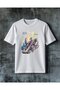 Original Motor Printed Oversize T-Shirt