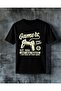 Gamers Game Control Printed Oversize T-Shirt