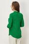 Bluz with Tie-Up Detail on the Collar 45395 - 4