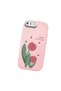 Pink Silicone Case with Shock-Absorbing Camera Protections Compatible with iPhone 7 Plus/8 Plus - 4