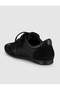 Genuine Leather Black Suede Women's Sneaker Shoes - 5
