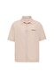 Oversize Short Sleeve Shirt with Text Detail
