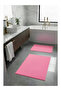 Set of 2 Pasta Bath Mats with Non-Slip Base, Washable, 60X100 & 40X60 - 4