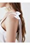 Square Neckline Waist-Slit Poplin Mini Dress (S5) - 3