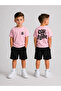 Children's T-Shirt and Shorts Set Printed Cotton Summer Combination