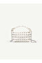 Women's Mini Size Staple Detailed Handbag and Shoulder Bag - 2