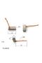 Power Tool Carbon Brushes set of 4, DIY Accessories for Electric Motor, Size 8x8x19mm - 6
