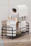Countertop Spice Rack with Paper Towel Holder, Sauce Holder, Bathroom Kitchen Organizer, Cosmetic Shelf - 5