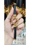 Gold Color Plated Quarter Bracelet Cuff - 2