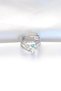 Silver Color Adjustable Ring with Colorful Zircon Stones 5886 - Eterna2740-9271 - 2