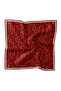 Cotton Silk Scarf Ldp002 Chain Pattern 14-Red
