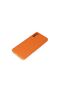 Realme 7 pro case nano inner velvet silicone - orange - 4