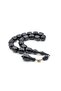 Vefa Usta Signature Capsule Cut Black Crimped Amber Efe Maskot Prayer Beads - 4