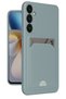 Zengemtx Galaxy A26 Case Kelvin Silicone with Business Card Holder - (01834) Green