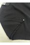 Plus Size Crew Neck Cargo Pocket Stone Capri Sleeve Skirt Hem Rubber Detailed Women's Dress - 4