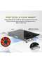 2 Burner Free Standing Ceramic Infrared Cooking Hob, 2000W, Black, NIC303A - 8