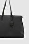 15" Twill Textured Technical Fabric Laptop Bag Black - 6