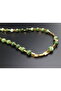 Green and Gold Natural Stone Choker Necklace - 2