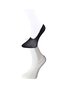 Glb-Stl41414 Black and White Women's Ballerina Socks 9 Pairs - 2