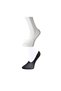 Glb-Stl41414 Black and White Women's Ballerina Socks 3 Pairs - 2