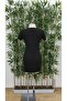    Women's Short Sleeve Queen Print Two Thread Mini Dress - 3