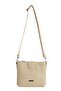 Stylish Mink Color Zippered Modern Women's Shoulder Bag Ideal for Practical Use - 2