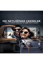 TTKTEKNOLOGY متوافق مع هاتف iPhone 17 Pro Max (عدسة كاملة) غطاء كامل من قطعة واحدة 9H ثلاثي الأبعاد لسطح الكاميرا والعدسة