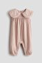 Cotton muslin romper suit - 4