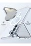 Samsung A37 Compatible Transparent Case Magsafe Ultra Thin Protective Cover with Camera Protrusion - 4